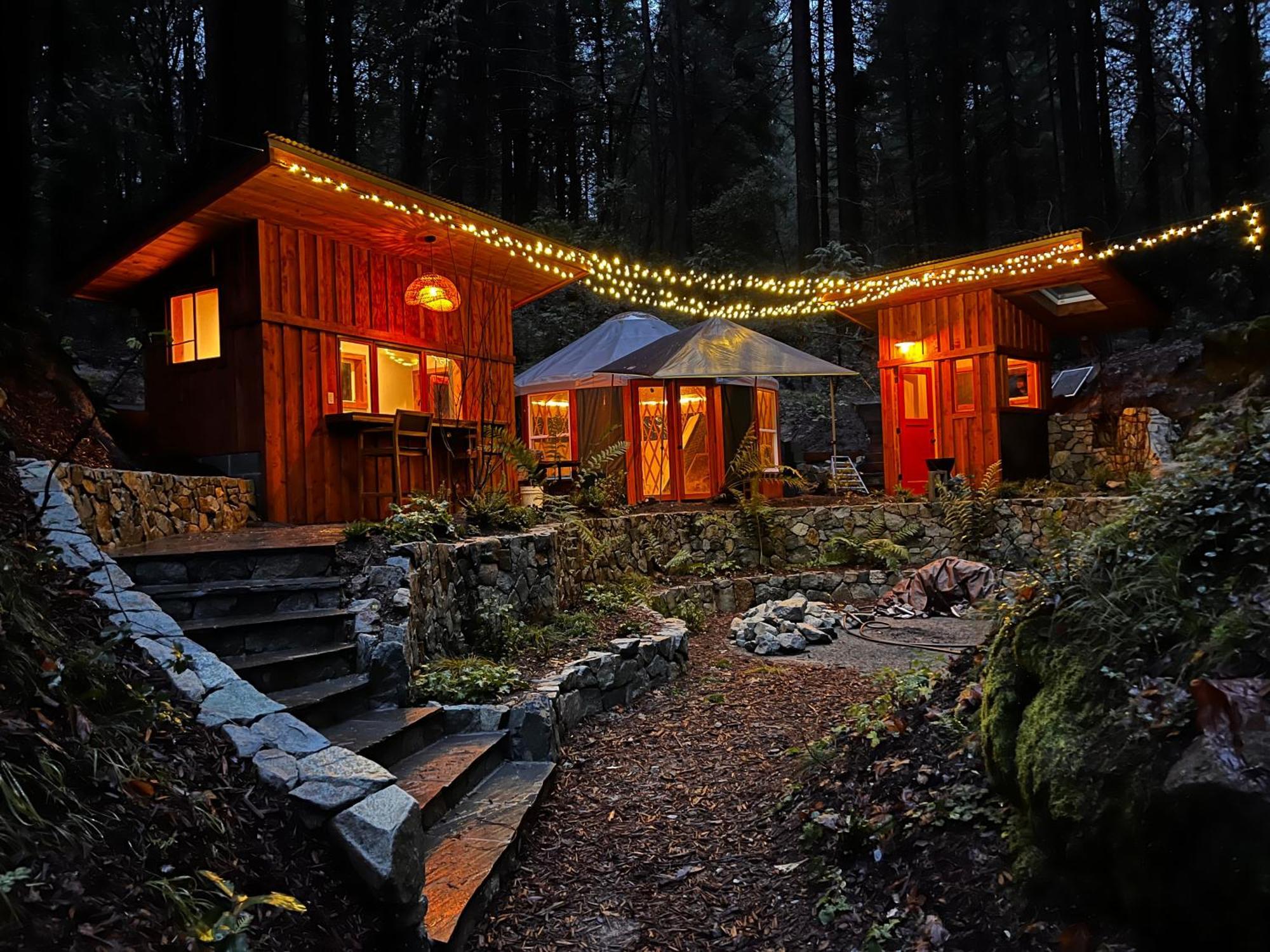 Magical Yurt In The Woods - 2 Miles From Town Hotell Nevada City Eksteriør bilde