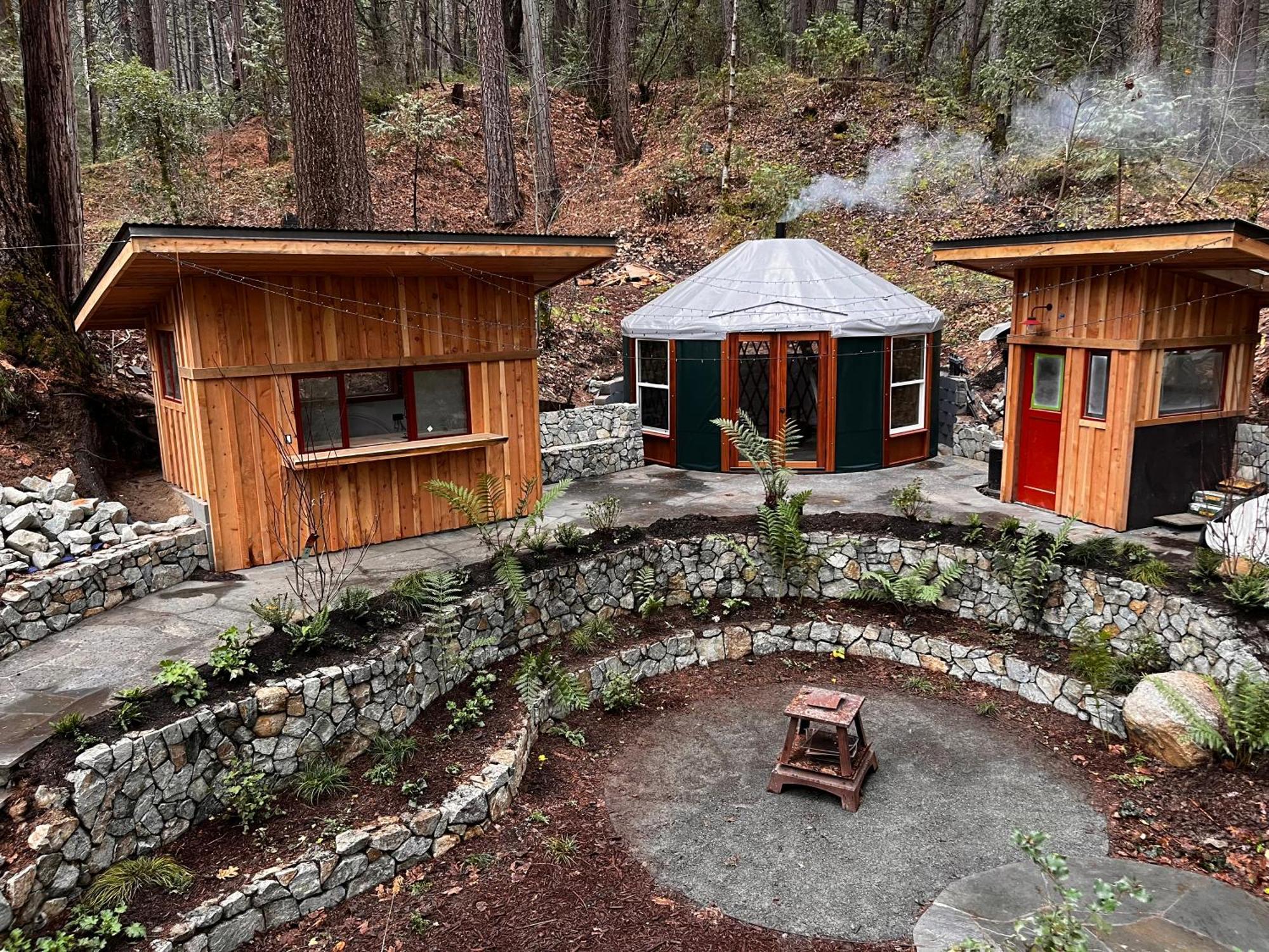 Magical Yurt In The Woods - 2 Miles From Town Hotell Nevada City Eksteriør bilde