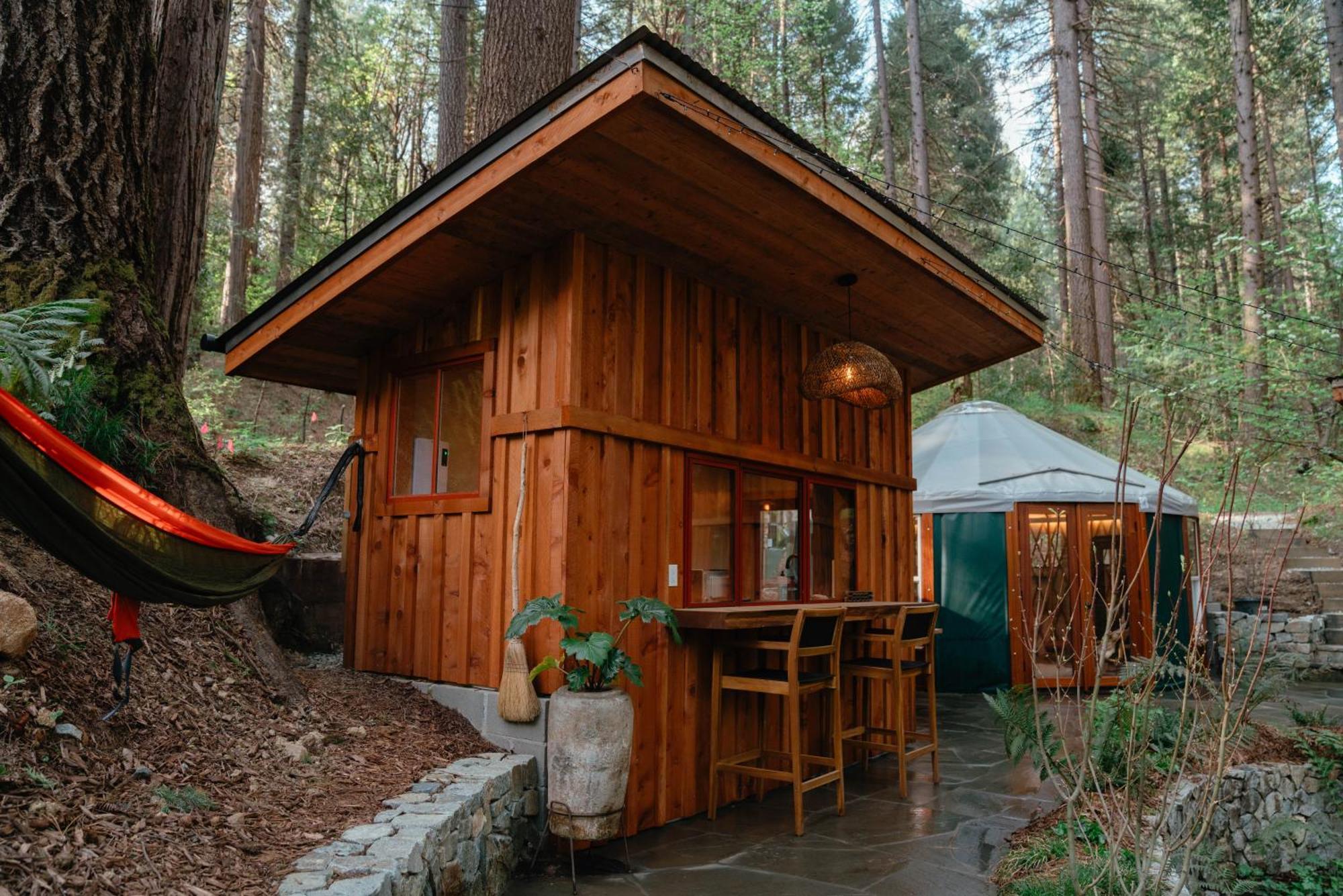 Magical Yurt In The Woods - 2 Miles From Town Hotell Nevada City Eksteriør bilde