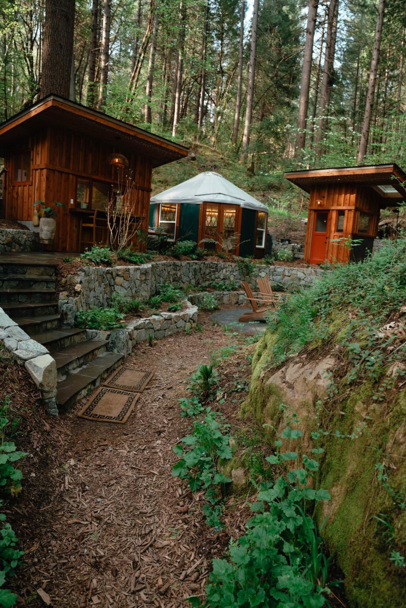 Magical Yurt In The Woods - 2 Miles From Town Hotell Nevada City Eksteriør bilde