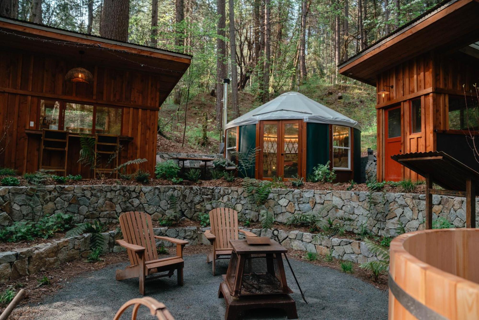 Magical Yurt In The Woods - 2 Miles From Town Hotell Nevada City Eksteriør bilde