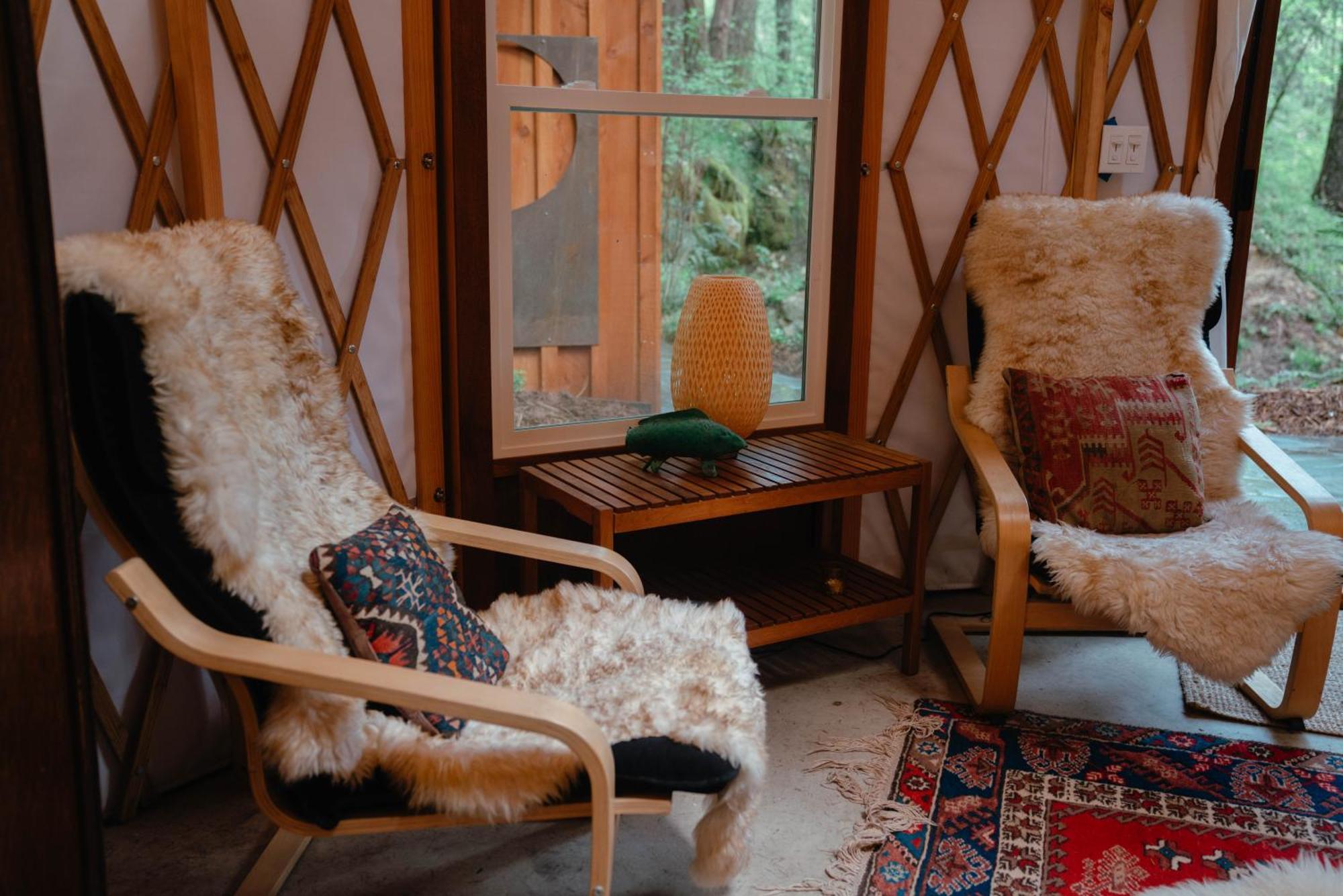 Magical Yurt In The Woods - 2 Miles From Town Hotell Nevada City Eksteriør bilde