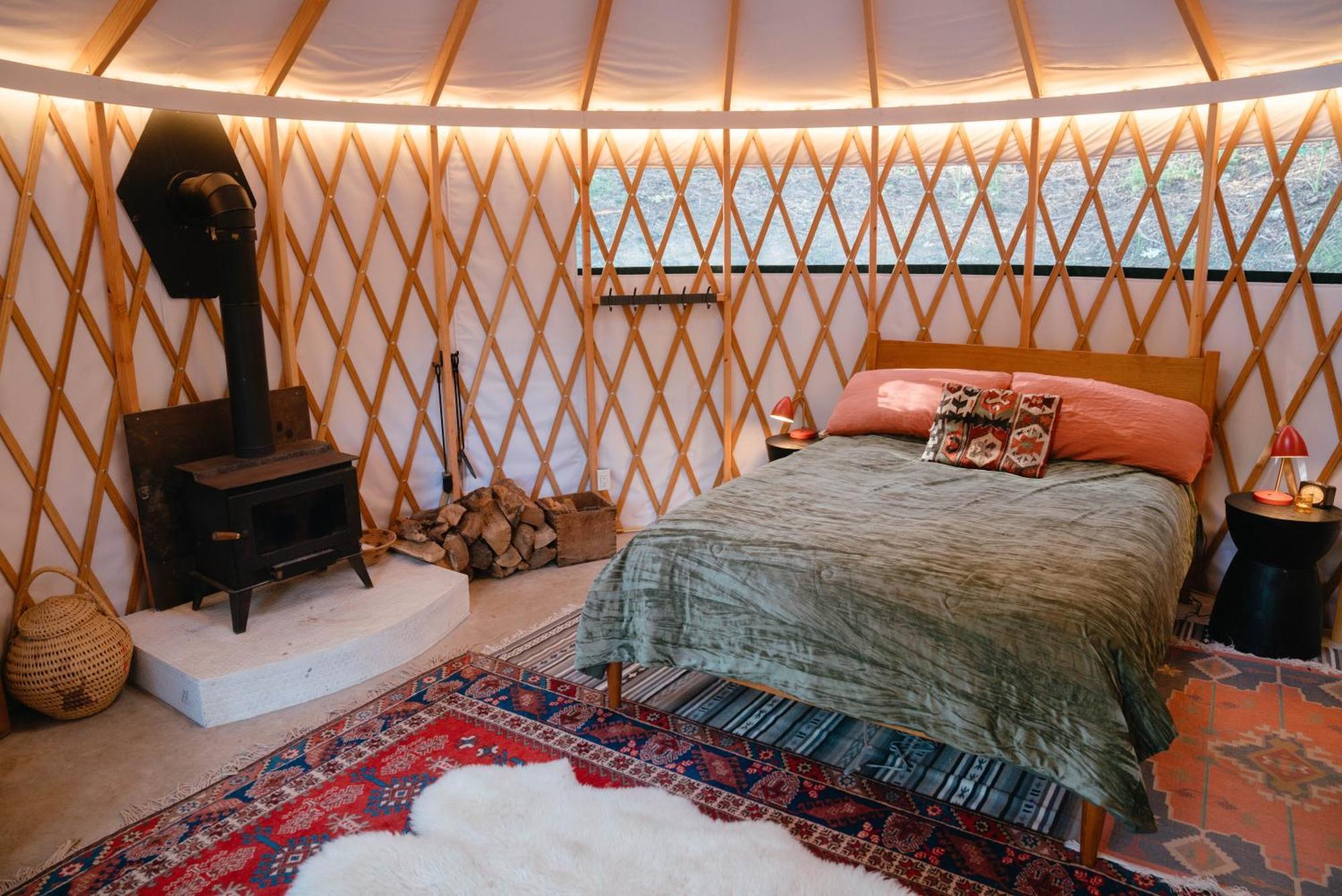 Magical Yurt In The Woods - 2 Miles From Town Hotell Nevada City Eksteriør bilde