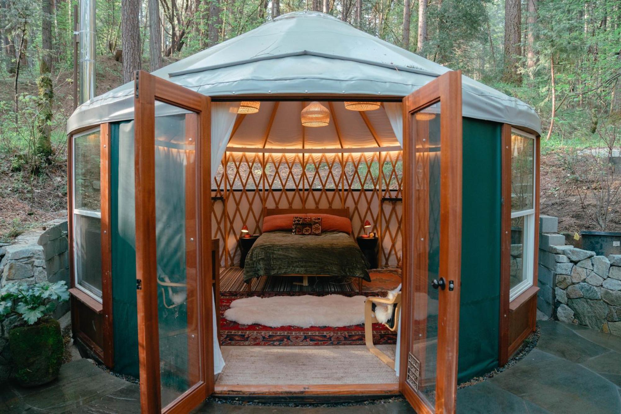 Magical Yurt In The Woods - 2 Miles From Town Hotell Nevada City Eksteriør bilde