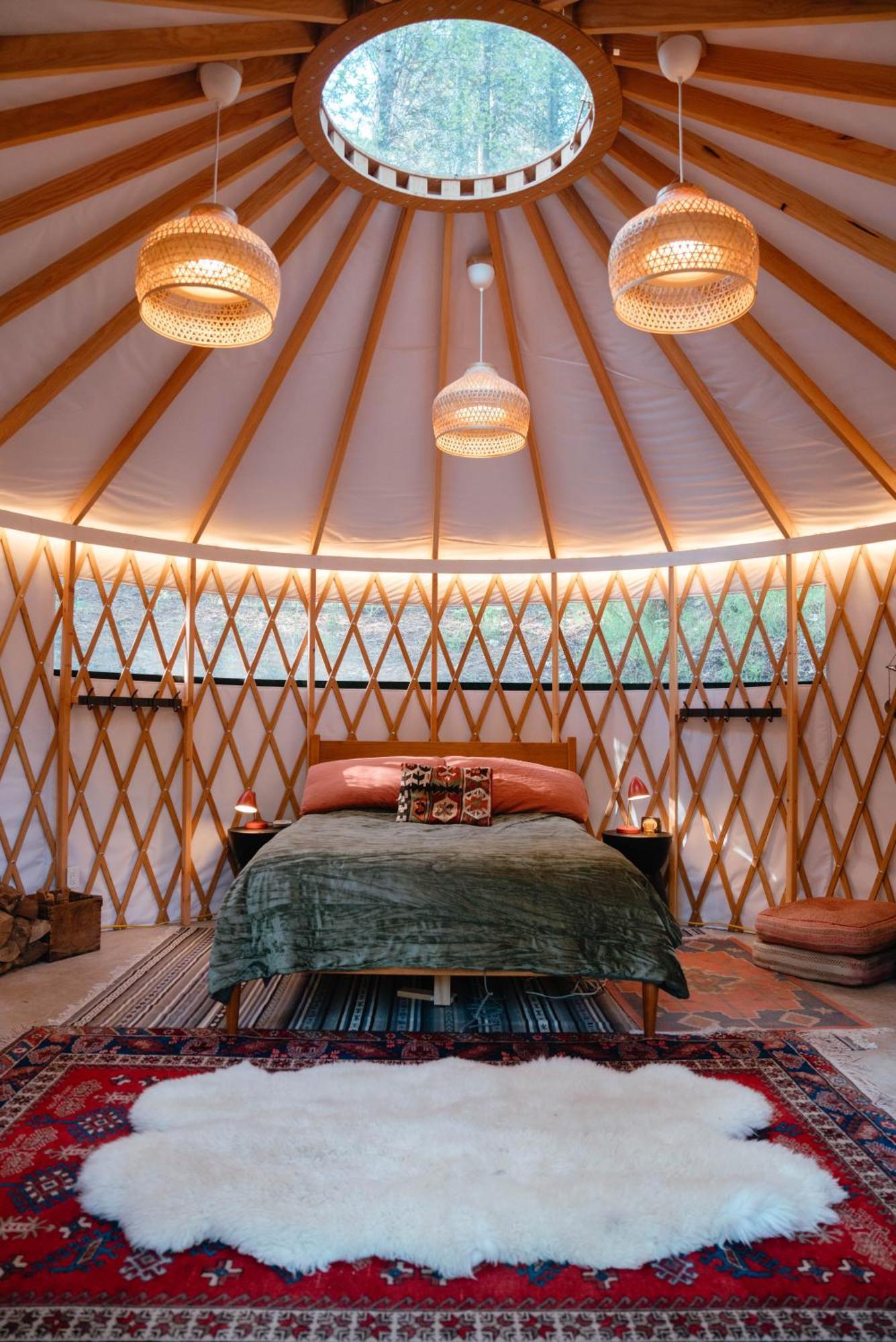 Magical Yurt In The Woods - 2 Miles From Town Hotell Nevada City Eksteriør bilde